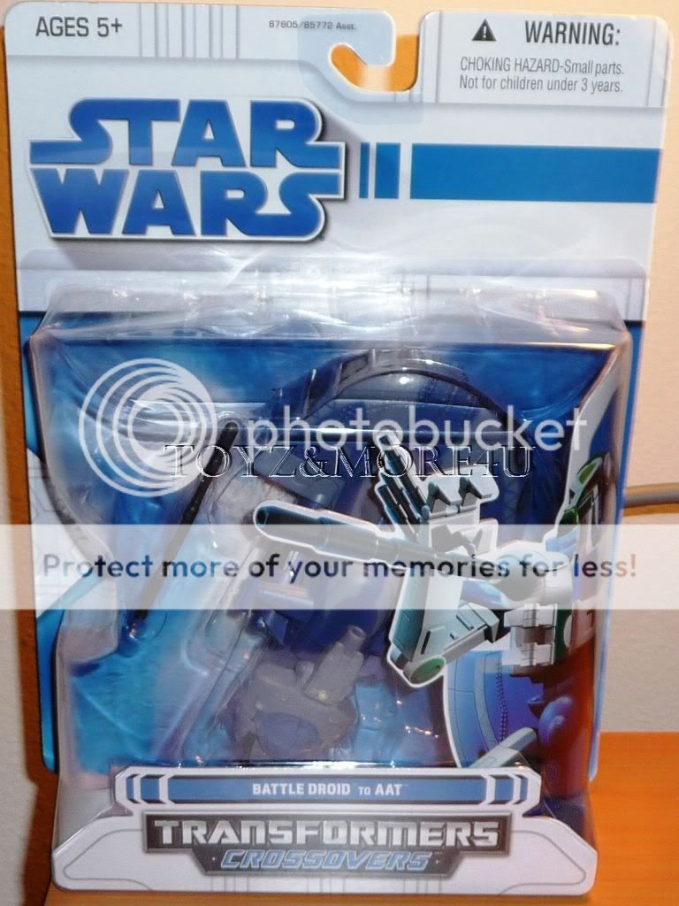 STAR WARS TRANSFORMERS CROSSOVERS CLONE PILOT GUNSHIP  